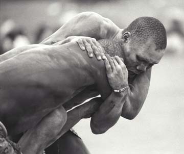 Candace Scharsu Photography - Mundari Wrestlers - South Sudan